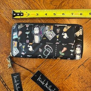 Nicole Miller Silk Wallet